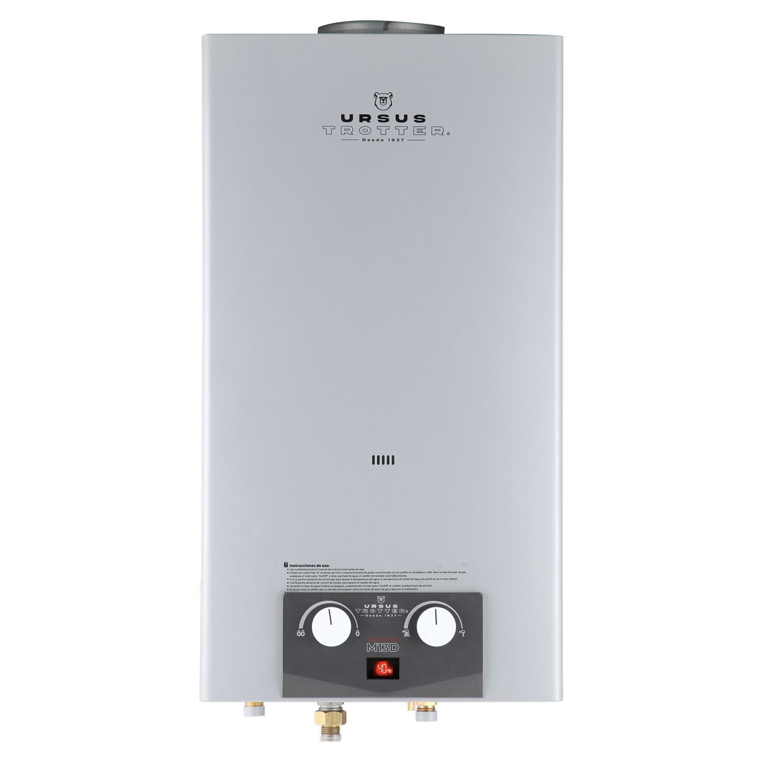 Calefont Ursus Trotter Komfortek UT M13-D GL / Tiro Natural / Gas Licuado  / 13 Litros image number 0.0